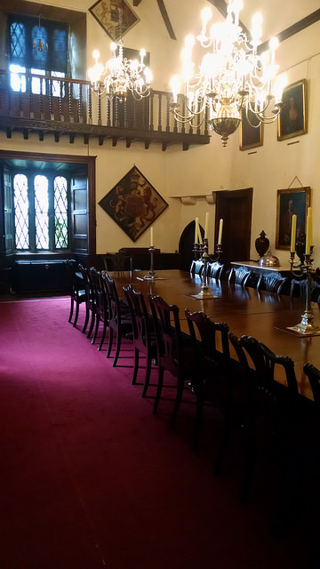 Inside Malahide Castle