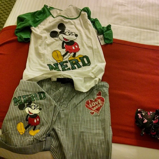 Mickey Mouse Nerd Pajamas